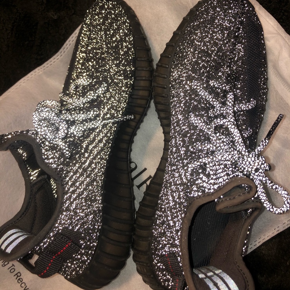 Reflective 350 yeezys